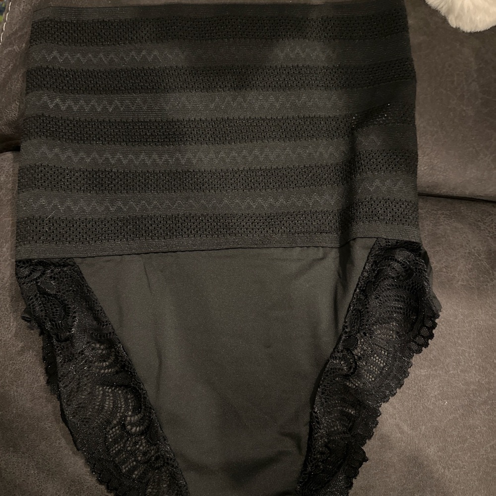 Black Lace Shapewear Panty